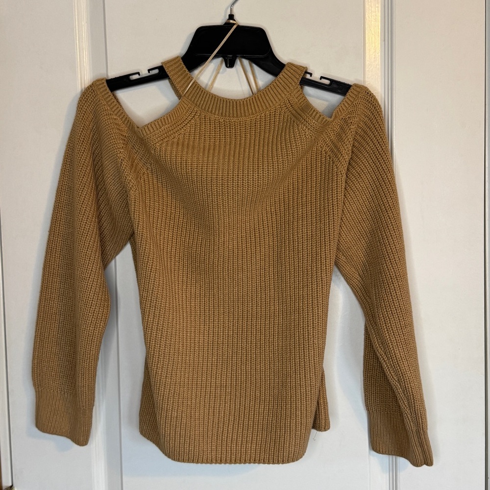 iState Tan Cold Should Stylish Sweater